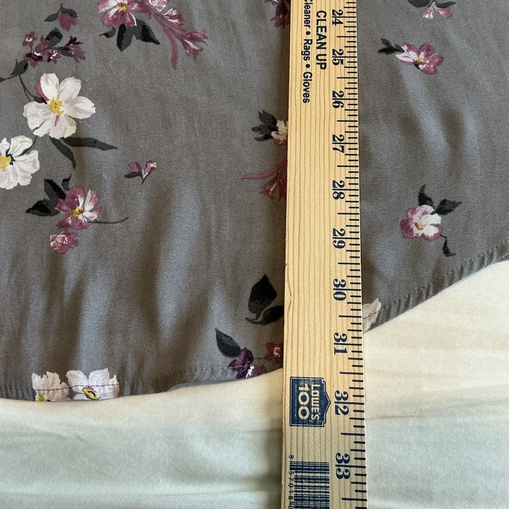 TORRID Women's 2 Lavender Floral Boho Cottagecore - Picture 10 of 12